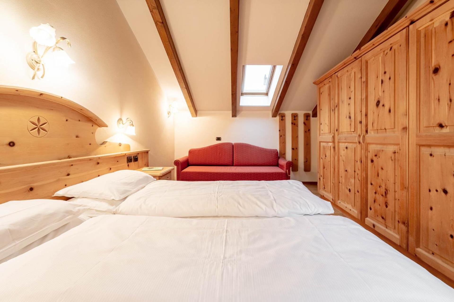 Hotel Villetta Maria Cottage Canazei Eksteriør billede